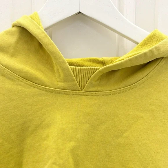 Lululemon All Yours Cropped Hoodie Soleil Size 6 - Picture 3 of 11